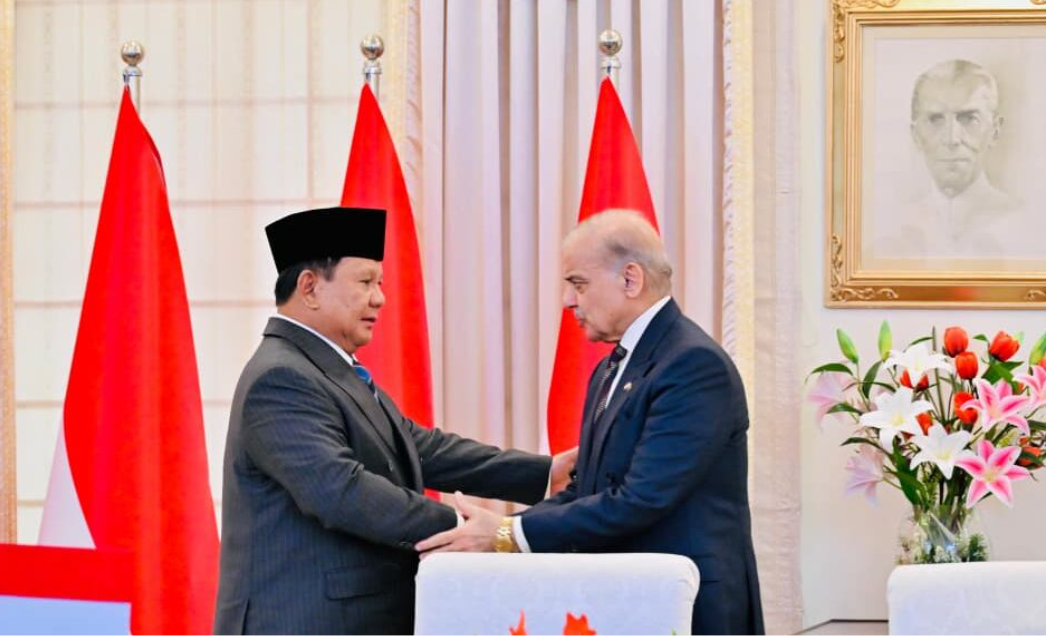 Presiden Prabowo Apresiasi Komitmen Pakistan Perkuat Kolaborasi Kesehatan dan Perdagangan